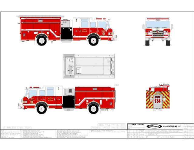 The Final Drawings of the New Engine 134 to arrive early 2012